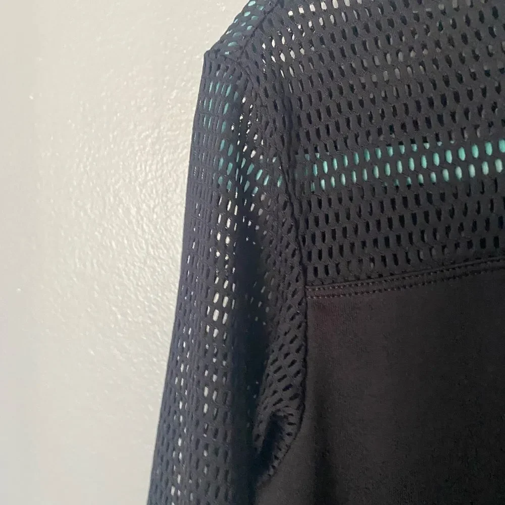 Zella Girl Pullover Hoodie Black  Lounge Cozy Long Sleeve Thumb hole XL
